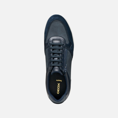 Low top sneakers AVERY MAN Navy - image number 5 | GEOX
