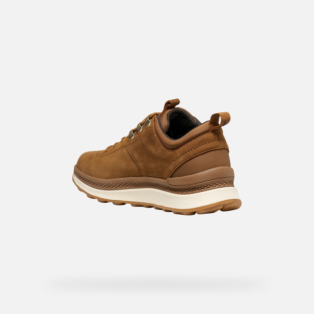 Waterproof trainers SPHERICA ACTIF X2 ABX MAN Nut - image number 4 | GEOX