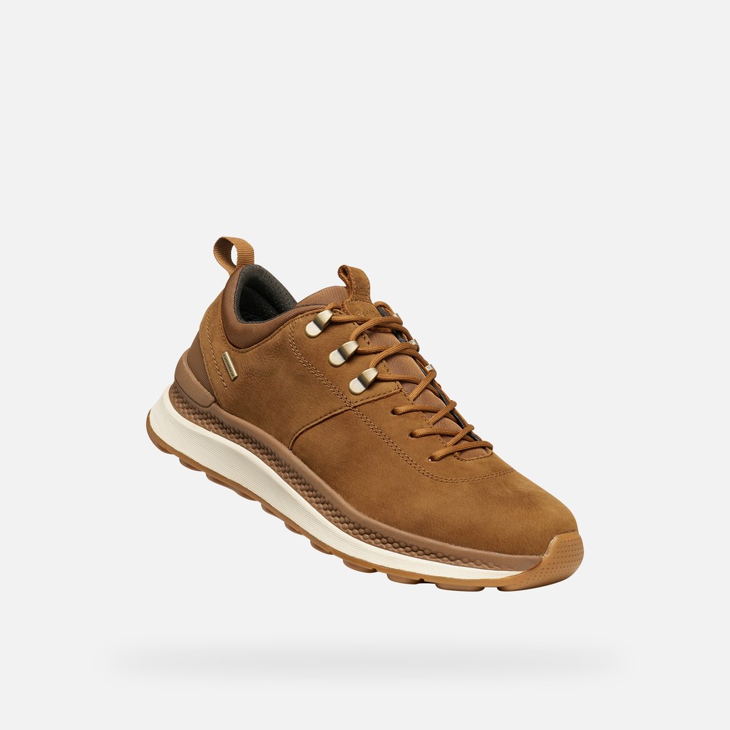 Waterproof trainers SPHERICA ACTIF X2 ABX MAN Nut - image number 5 | GEOX