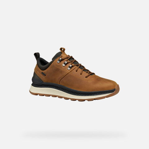 Waterproof trainers SPHERICA ACTIF X2 ABX MAN Mustard - image number 3 | GEOX