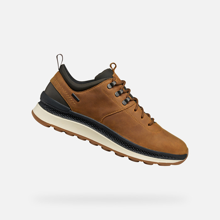 Waterproof trainers SPHERICA ACTIF X2 ABX MAN Mustard | GEOX