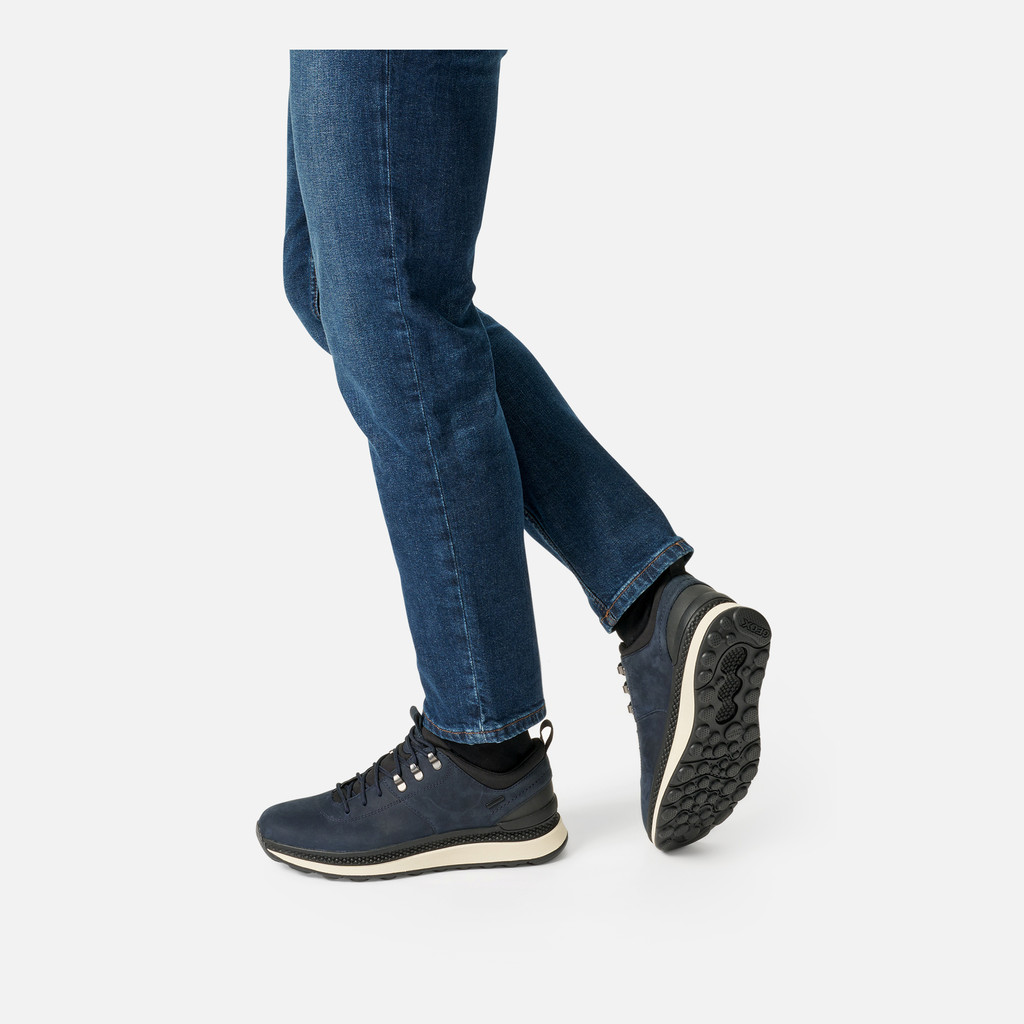 Waterproof trainers SPHERICA ACTIF X2 ABX MAN Navy - image number 2 | GEOX