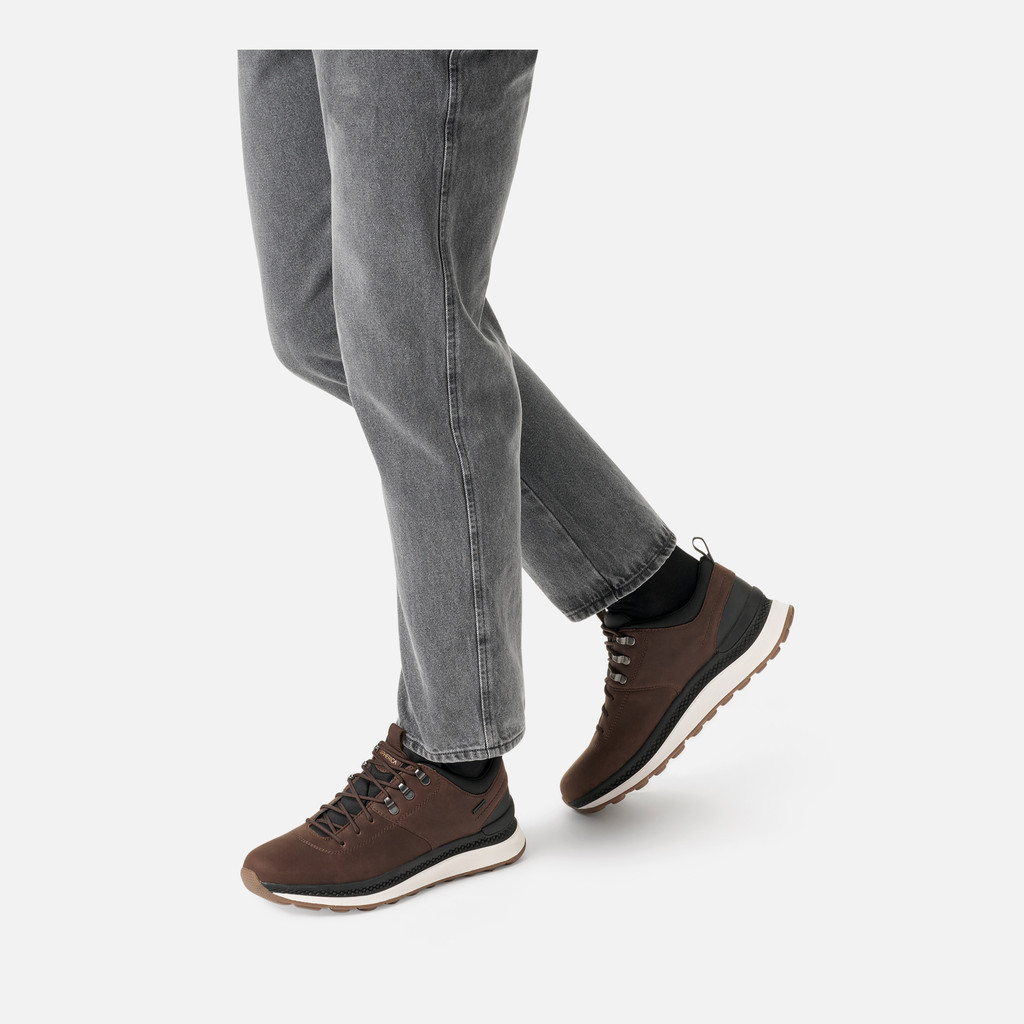 Waterproof trainers SPHERICA ACTIF X2 ABX MAN Dark Brown - image number 1 | GEOX