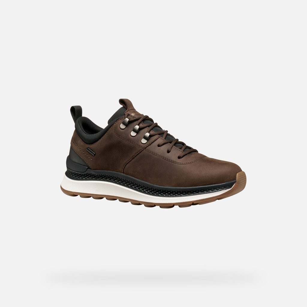Waterproof trainers SPHERICA ACTIF X2 ABX MAN Dark Brown - image number 2 | GEOX