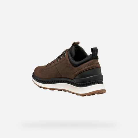Waterproof trainers SPHERICA ACTIF X2 ABX MAN Dark Brown - image number 3 | GEOX