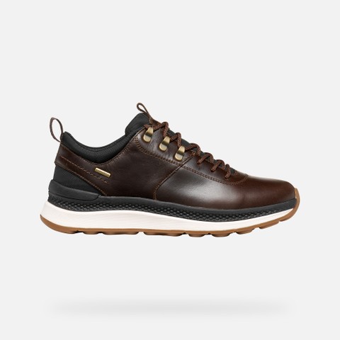 Sneakers imperm&eacute;ables SPHERICA ACTIF X2 ABX HOMME Marron fonc&eacute; - image number 2 | GEOX