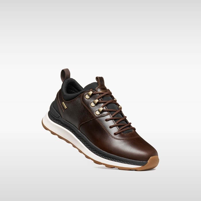 Sneakers imperm&eacute;ables SPHERICA ACTIF X2 ABX HOMME Marron fonc&eacute; | GEOX