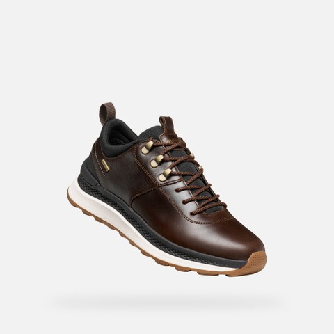 Sneakers imperm&eacute;ables SPHERICA ACTIF X2 ABX HOMME Marron fonc&eacute; - image number 5 | GEOX