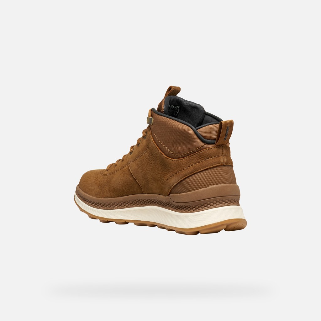 Waterproof ankle boots SPHERICA ACTIF X2 ABX MAN Nut - image number 4 | GEOX