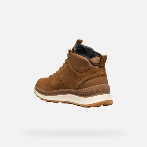 Waterproof ankle boots SPHERICA ACTIF X2 ABX MAN Nut - image number 4 | GEOX