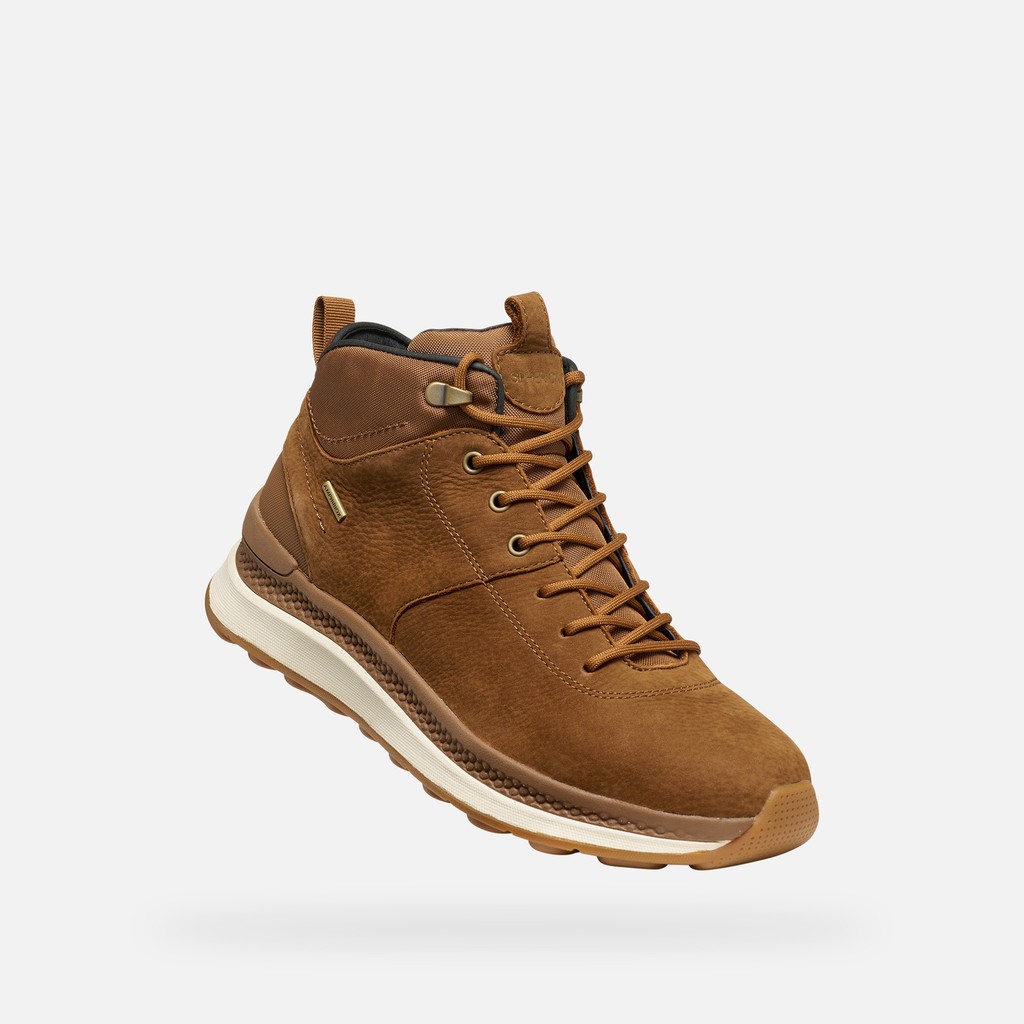 Waterproof ankle boots SPHERICA ACTIF X2 ABX MAN Nut - image number 5 | GEOX