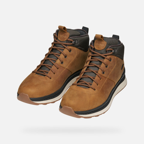 Waterproof boots SPHERICA ACTIF X2 ABX MAN Mustard - image number 8 | GEOX