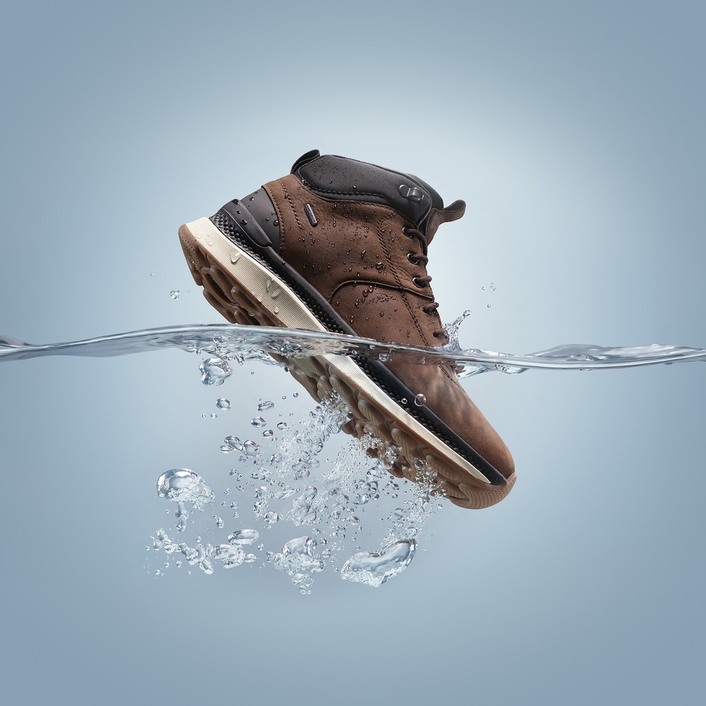 Chaussures imperm&eacute;ables SPHERICA ACTIF X2 ABX HOMME Brun fonc&eacute;/Noir - image number 1 | GEOX