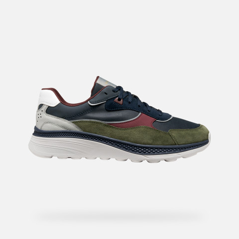 Low top sneakers SPHERICA ACTIF X1 MAN Navy/Musk - image number 1 | GEOX