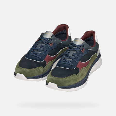 Low top sneakers SPHERICA ACTIF X1 MAN Navy/Musk - image number 8 | GEOX