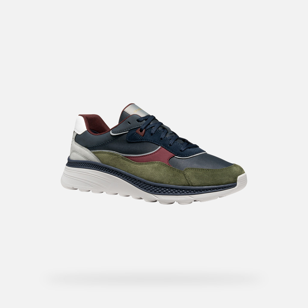 Low top sneakers SPHERICA ACTIF X1 MAN Navy/Musk - image number 2 | GEOX