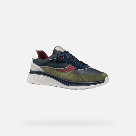 Low top sneakers SPHERICA ACTIF X1 MAN Navy/Musk - image number 2 | GEOX