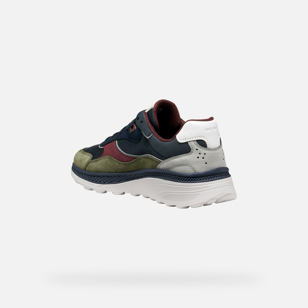 Low top sneakers SPHERICA ACTIF X1 MAN Navy/Musk - image number 3 | GEOX