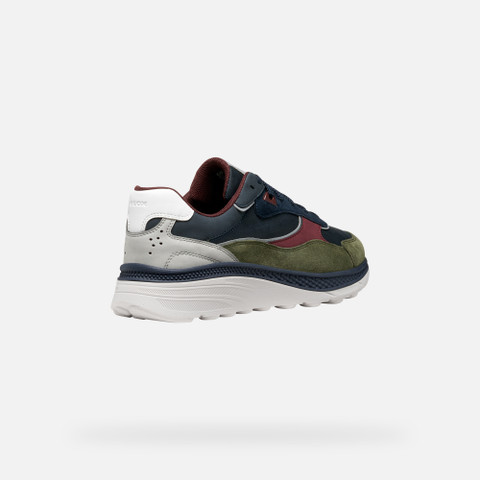 Low top sneakers SPHERICA ACTIF X1 MAN Navy/Musk - image number 4 | GEOX