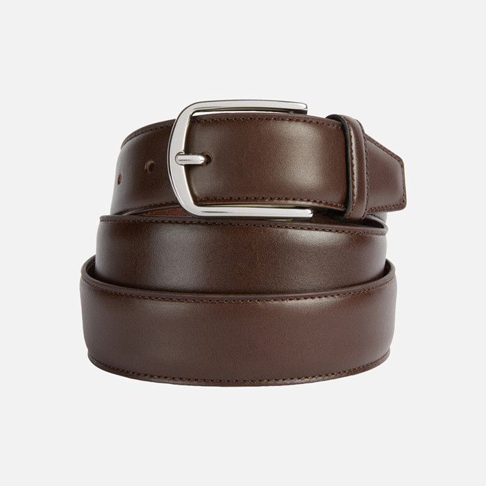 Ledergürtel BELT HERR Dunkelbraun | GEOX