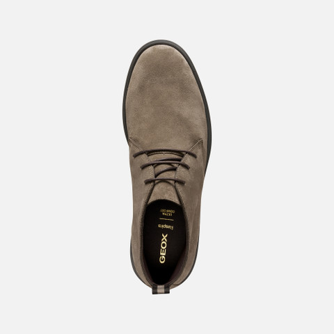 Suede ankle boots SPHERICA EC17 MAN Dove grey - image number 5 | GEOX