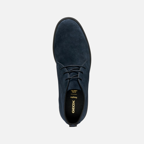 Suede ankle boots SPHERICA EC17 MAN Navy - image number 5 | GEOX
