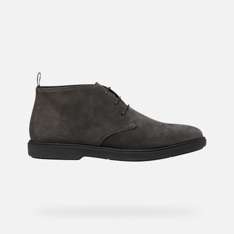 Bottines en daim SPHERICA EC17 HOMME Marron caf&eacute; - image number 1 | GEOX