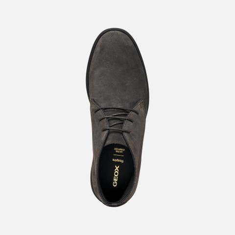 Bottines en daim SPHERICA EC17 HOMME Marron caf&eacute; - image number 5 | GEOX