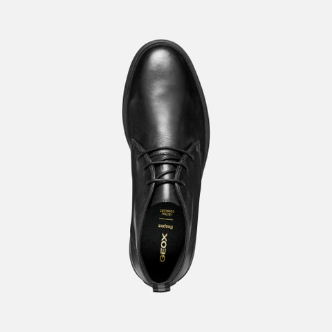 Leather ankle boots SPHERICA EC17 MAN Black - image number 5 | GEOX