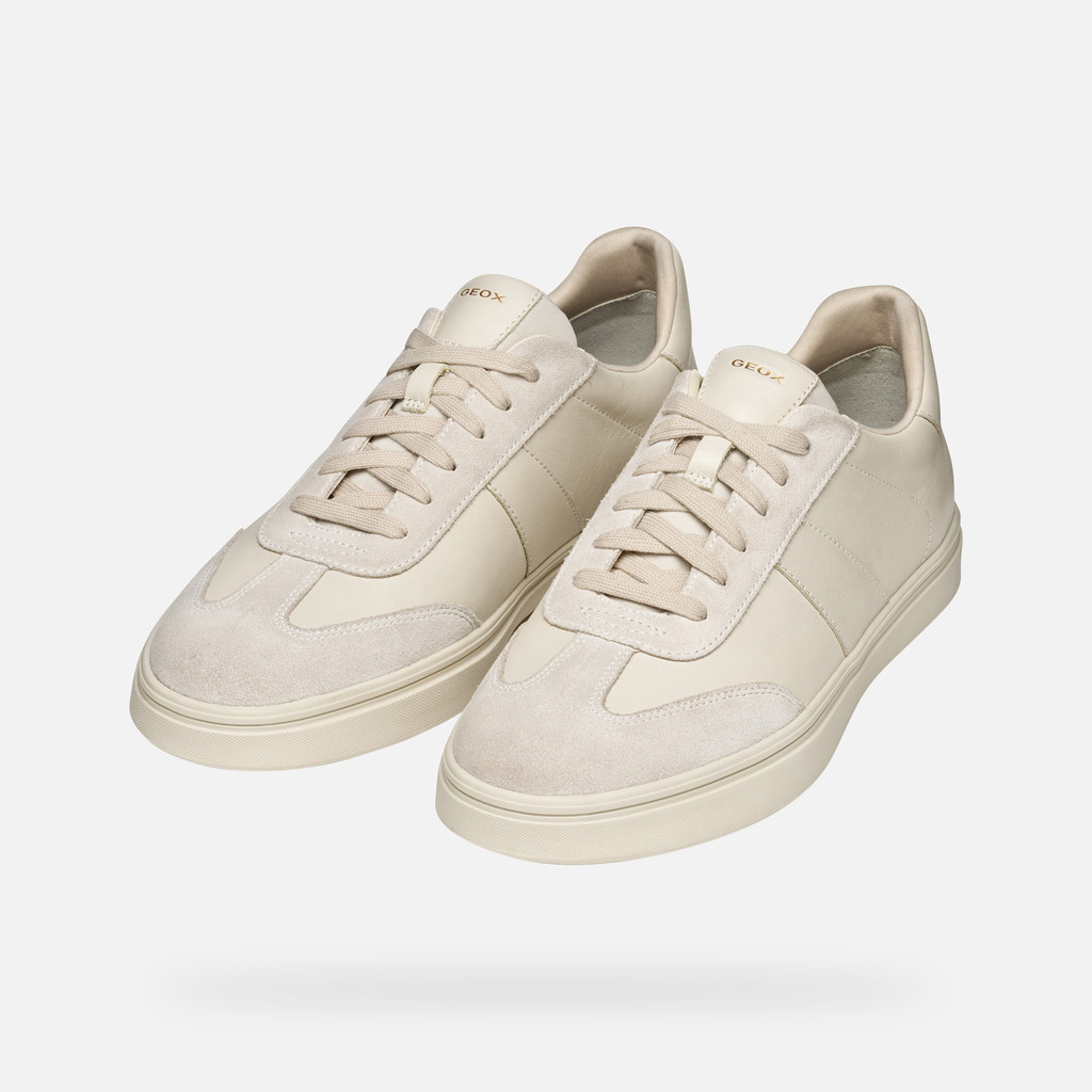 Low top sneakers BALTMOORE MAN Papyrus - image number 7 | GEOX