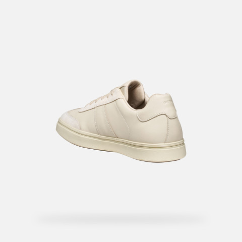 Low top sneakers BALTMOORE MAN Papyrus - image number 3 | GEOX