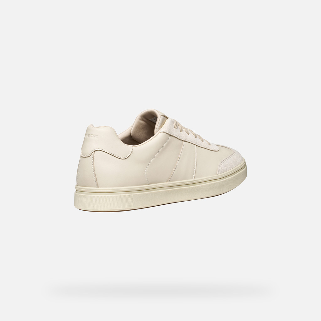 Low top sneakers BALTMOORE MAN Papyrus - image number 4 | GEOX
