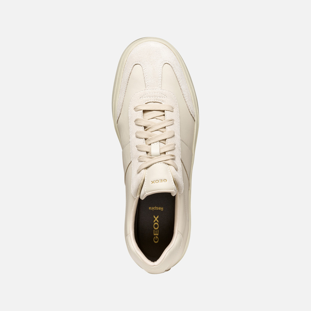 Low top sneakers BALTMOORE MAN Papyrus - image number 5 | GEOX