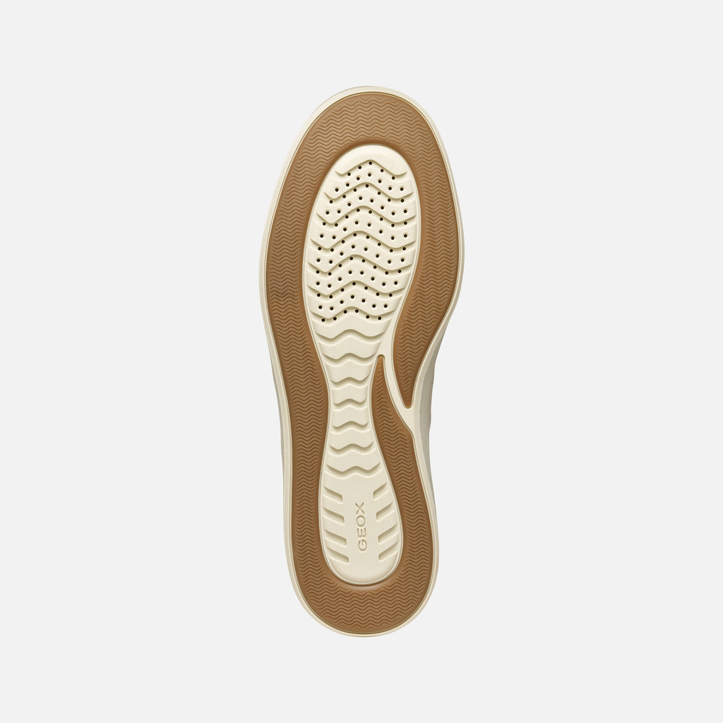 Low top sneakers BALTMOORE MAN Papyrus - image number 6 | GEOX