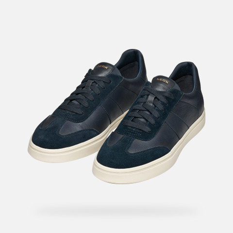 Low top sneakers BALTMOORE MAN Navy - image number 7 | GEOX