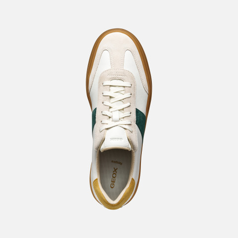 Low top sneakers BALTMOORE MAN White/Green - image number 5 | GEOX