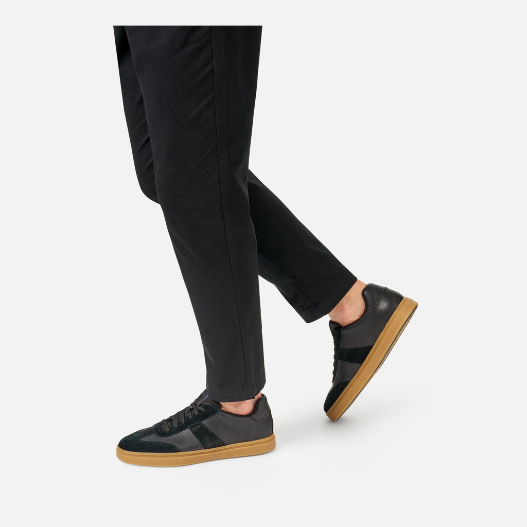 Low top sneakers BALTMOORE MAN Black - image number 2 | GEOX