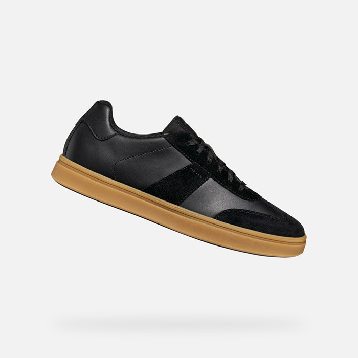 Baskets basse BALTMOORE HOMME Noir | GEOX