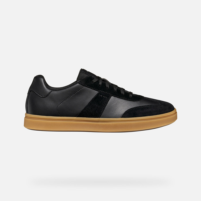 Low top sneakers BALTMOORE MAN Black | GEOX