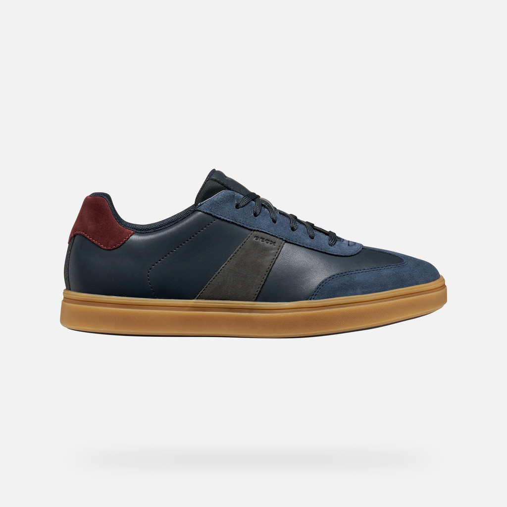 Low top sneakers BALTMOORE MAN Navy/Dark Avio - image number 1 | GEOX