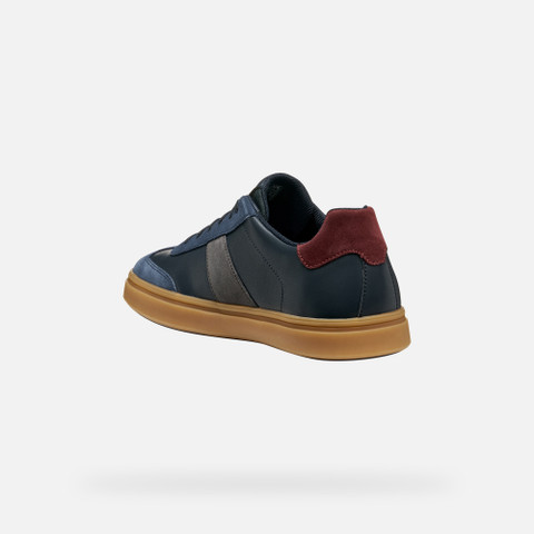 Low top sneakers BALTMOORE MAN Navy/Dark Avio - image number 3 | GEOX