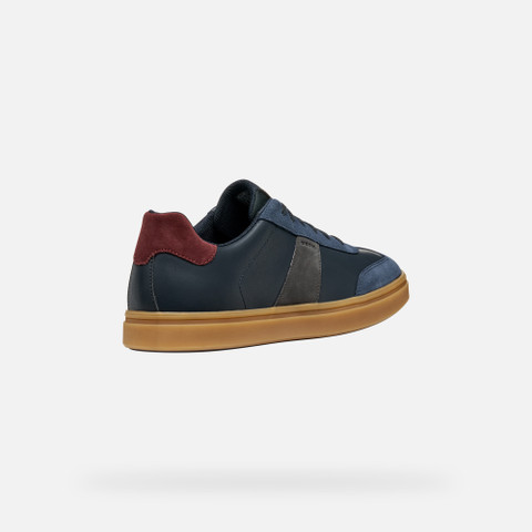 Low top sneakers BALTMOORE MAN Navy/Dark Avio - image number 4 | GEOX