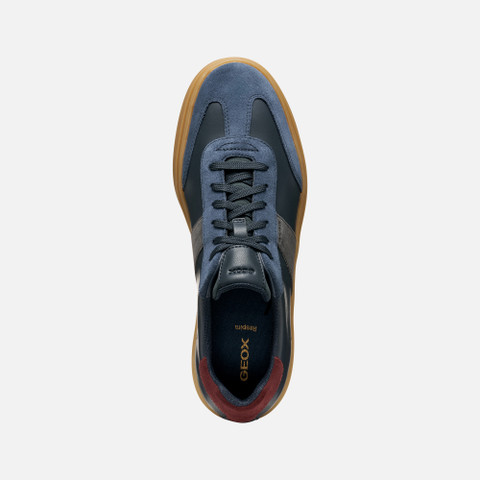 Low top sneakers BALTMOORE MAN Navy/Dark Avio - image number 5 | GEOX