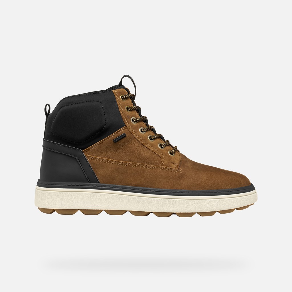 Wasserfeste Stiefeletten SPHERICA ECUB-1.1 ABX HERR Haselnuss/Schwarz - image number 1 | GEOX