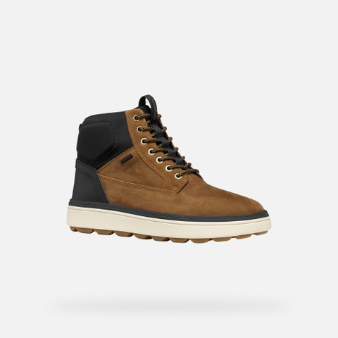 Wasserfeste Stiefeletten SPHERICA ECUB-1.1 ABX HERR Haselnuss/Schwarz - image number 2 | GEOX