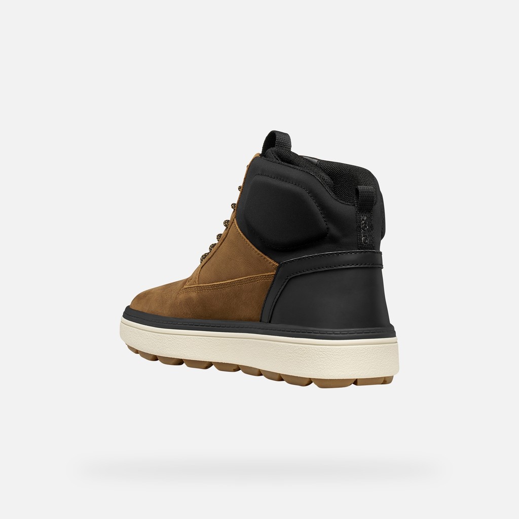 Wasserfeste Stiefeletten SPHERICA ECUB-1.1 ABX HERR Haselnuss/Schwarz - image number 3 | GEOX