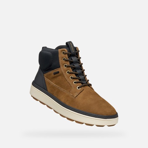Wasserfeste Stiefeletten SPHERICA ECUB-1.1 ABX HERR Haselnuss/Schwarz - image number 4 | GEOX