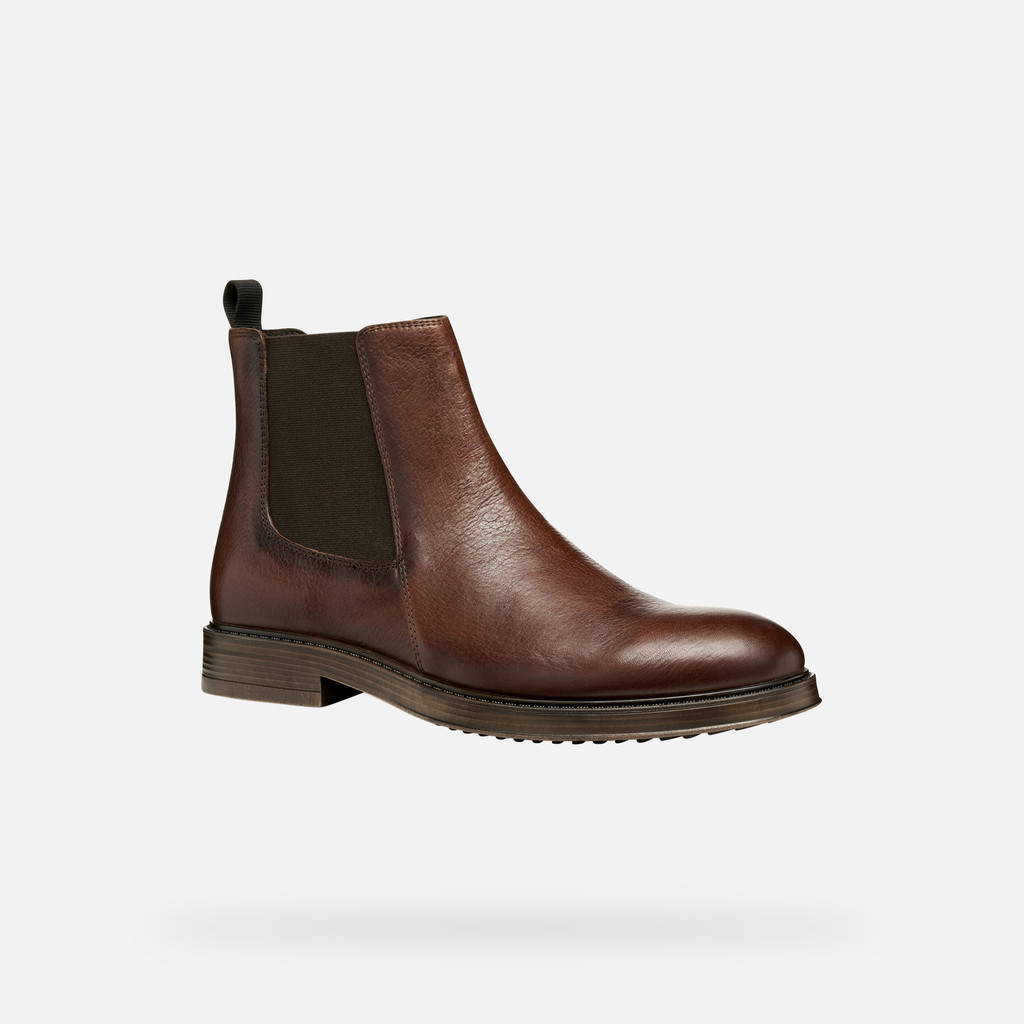 Chelsea boots HENREYS MAN Light Brown - image number 2 | GEOX