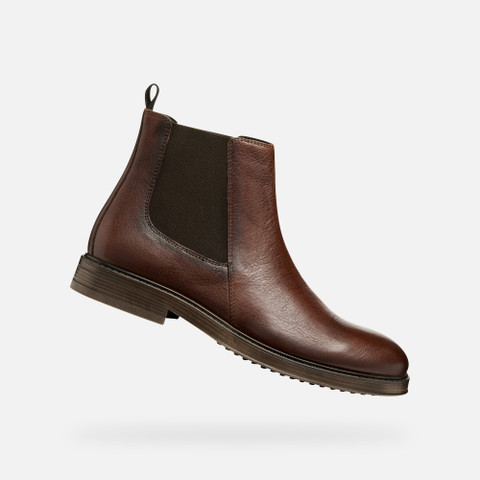 Chelsea boots HENREYS MAN Light Brown | GEOX