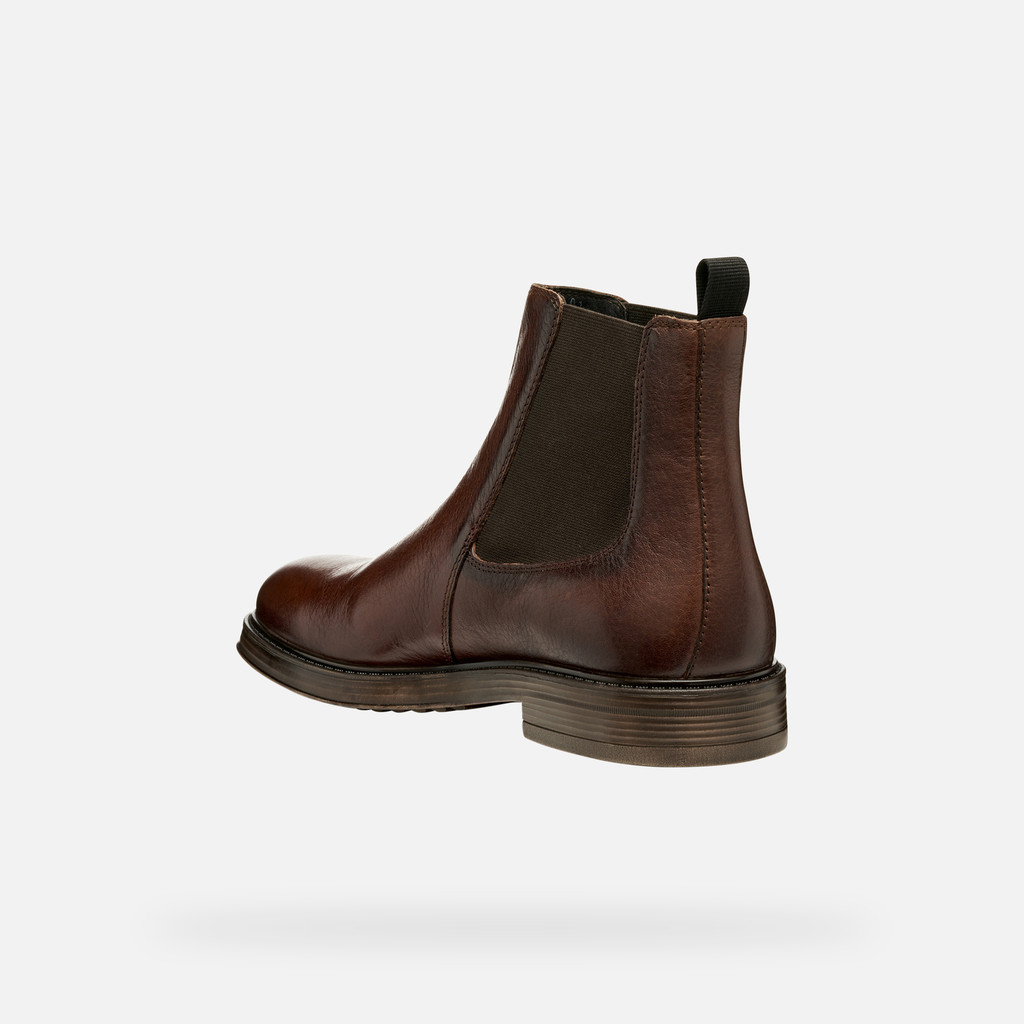 Chelsea boots HENREYS MAN Light Brown - image number 3 | GEOX